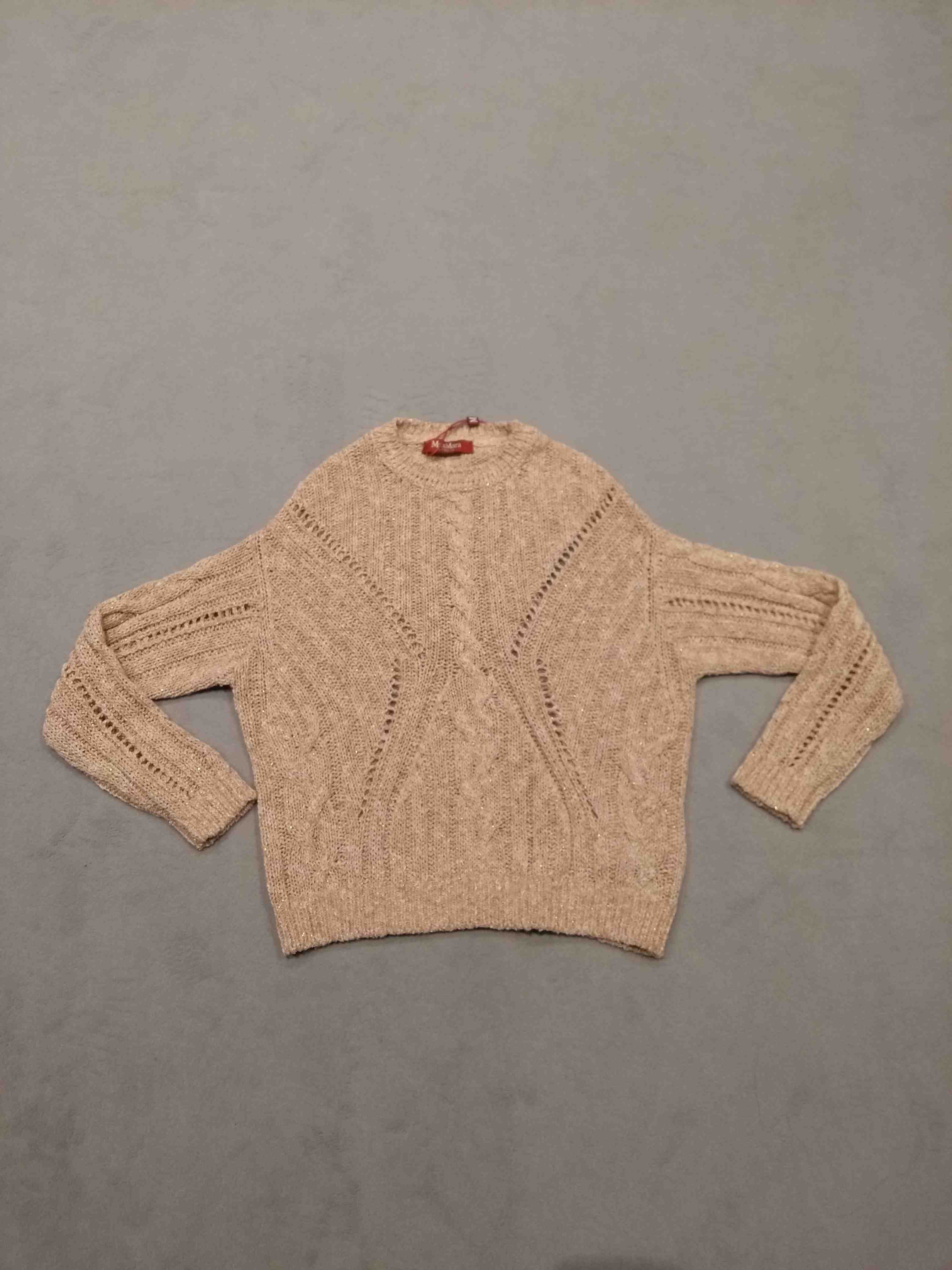 Max Mara Studio Women's Nude & Neutrals Tirsi Wool Sweater