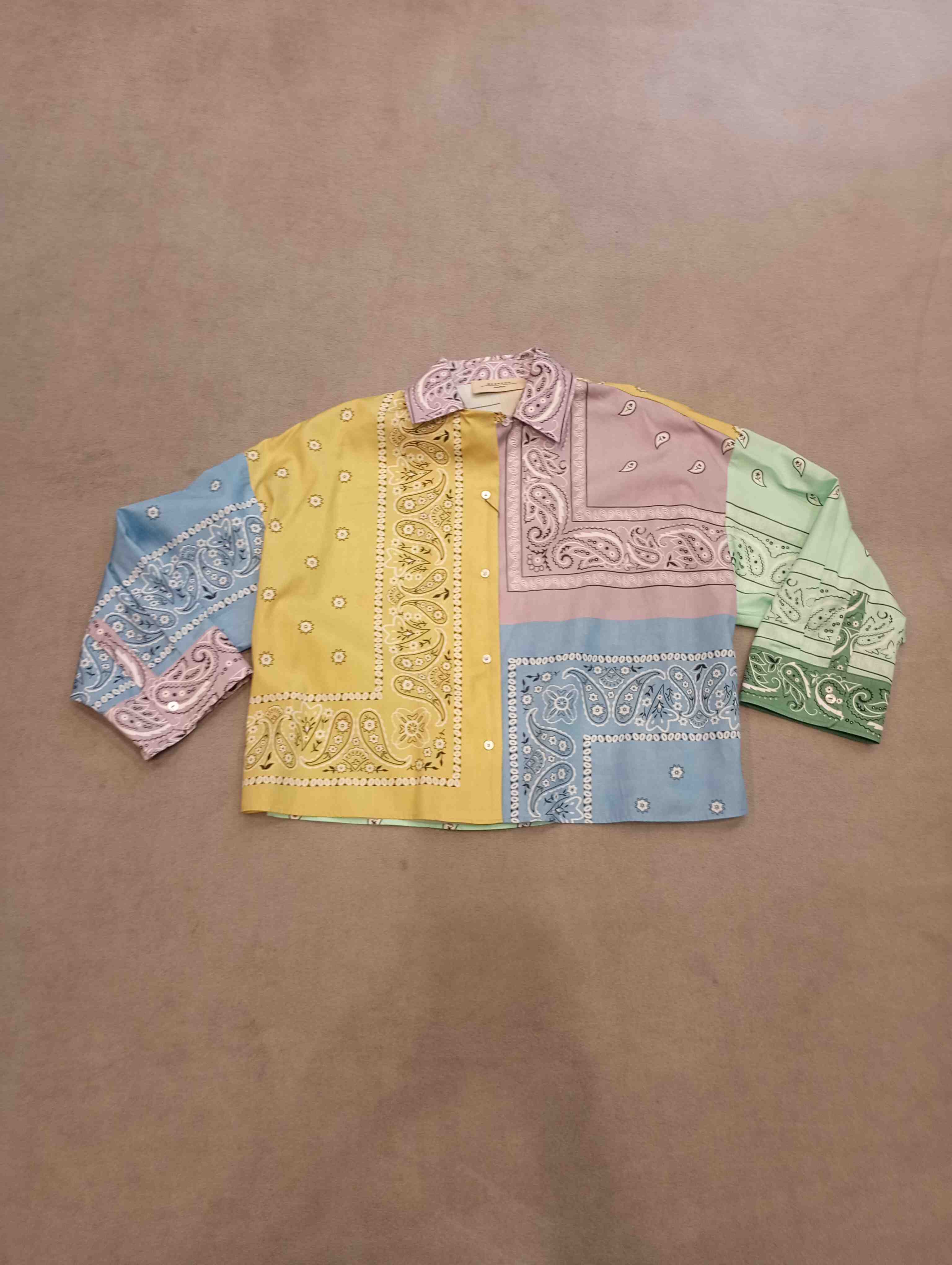 Max Mara Weekend Women's Multicolour Lampone Cotton Shirt